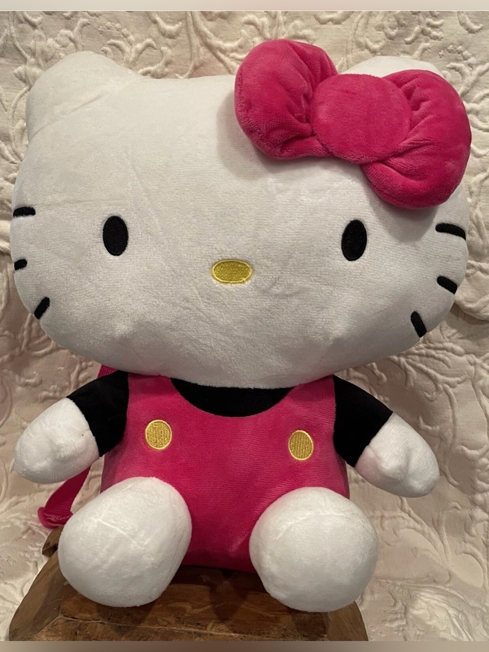 Hello Kitty 16" Soft Plush Doll Backpack